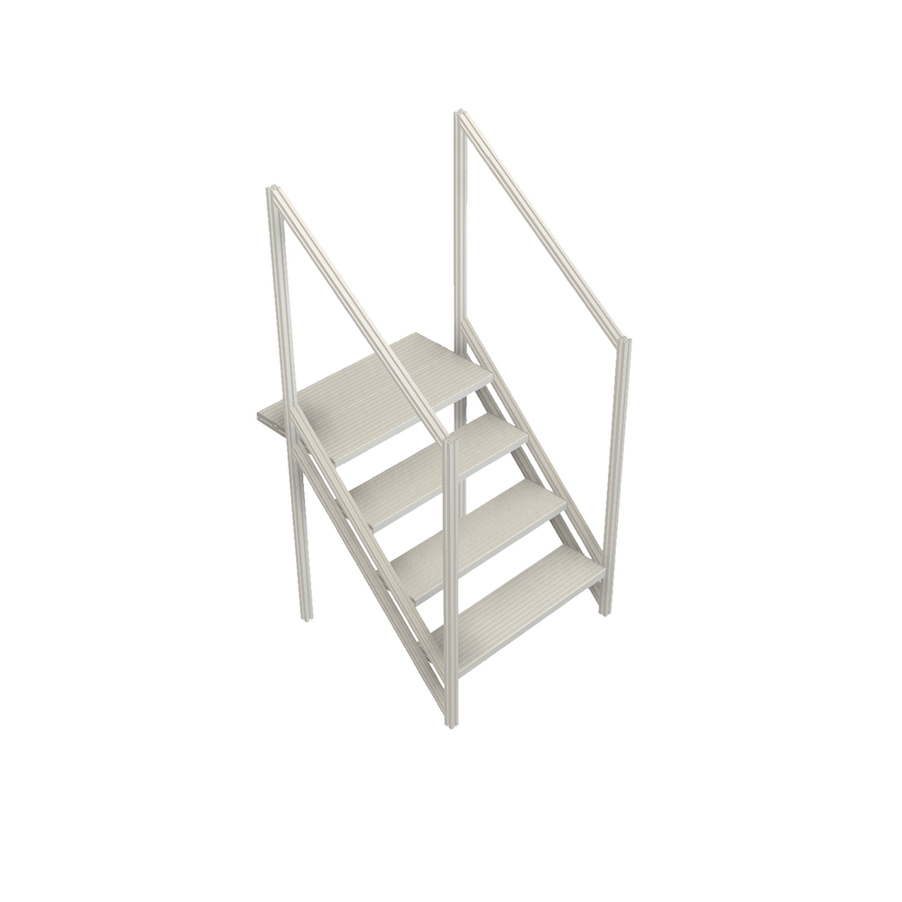 10-940-0-72INCH MODULAR SOLUTIONS PROFILE<BR>STAIR PROFILE, CUT TO LENGTH 72 INCH